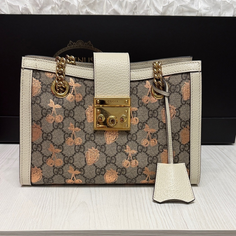 Gucci GG fruits limited edition shoulder bag